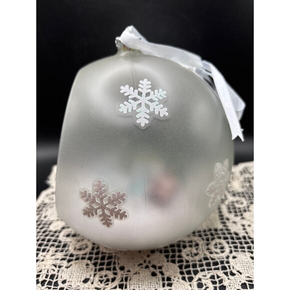 Mr. Christmas Large Animated/Music/Lights White Christmas Ornament 2007 - Picture 6 of 8